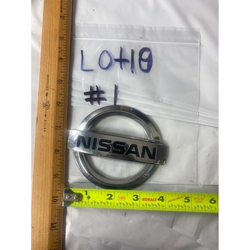 Nissan‎ Chrome Silver Logo Emblem